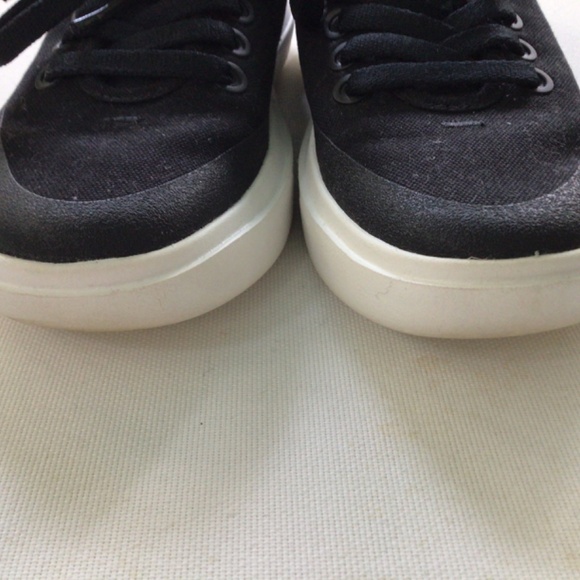 Allbirds Women’s Canvas Piper Natural Black with Blizzard Sole Size 7 - Picture 5 of 8